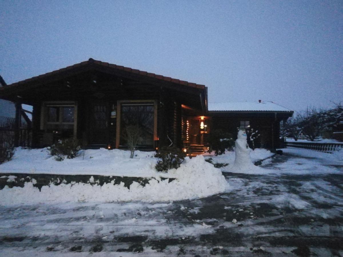 Ferienwohnung Blockhaus Juka Vinningen Bagian luar foto
