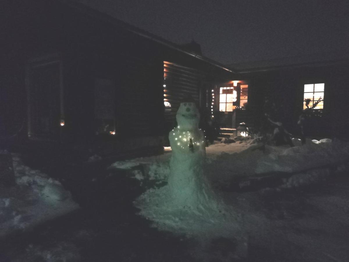 Ferienwohnung Blockhaus Juka Vinningen Bagian luar foto